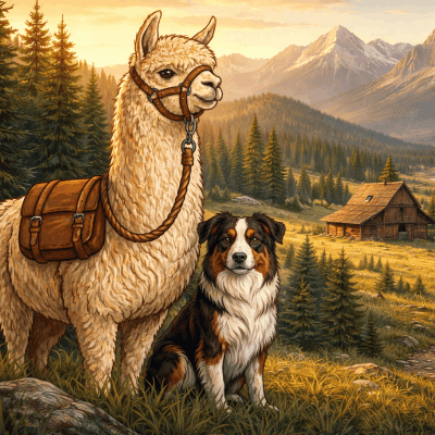 Trainer Robyn loading Tornado into a van